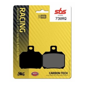 Klocki hamulcowe SBS KH266 Racing Carbon Tech czarne do Aprilia 1000RSV tył