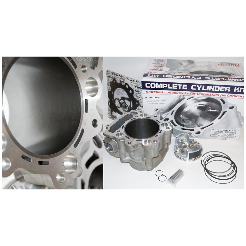 Cylinder Works Cylinder Kompletny Yamaha YFM 700 Grizzly '07-'13, Rhino '08-'13 Big Bore (+3mm=727cm3) (Tuleja Żeliwna)
