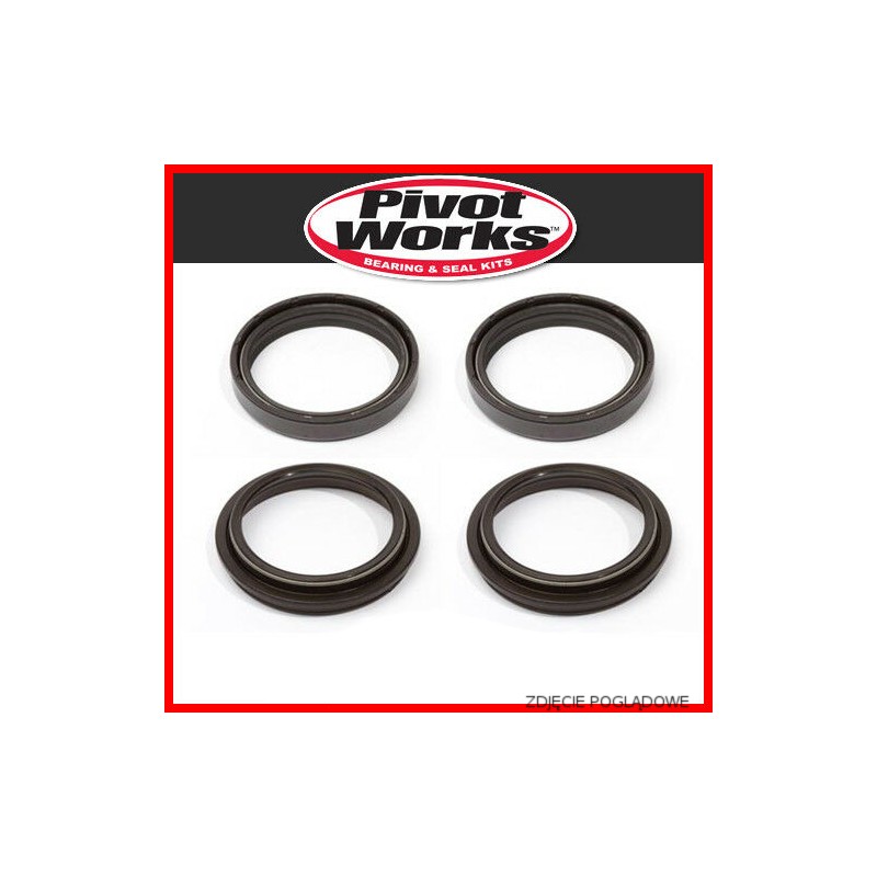 Komplet uszczelniaczy olejowych i pyłowych Kawasaki KDX 43mm ARI072 ARI109 + pyłowe 43mm