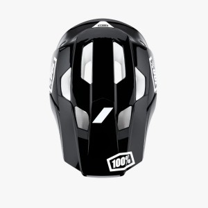 100% MTB kask rowerowy Trajecta black/white XL - 100% Rowerowe, Rowerowe