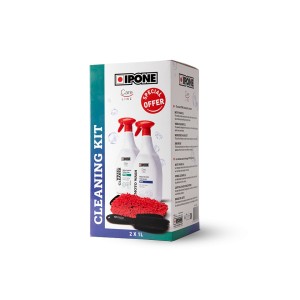 IPONE CLEANING KIT (MOTO WASH+WHEEL CLEANER) - ZESTAW DO MYCIA MOTOCYKLA (CARELINE)