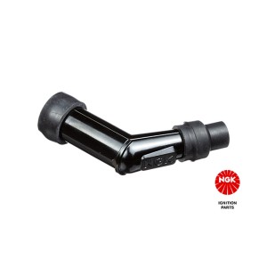 NGK Fajka na świecę ebonitowa kątowa (120) kolor czarny (nr 8032)