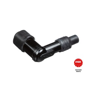 NGK Fajka na świecę (nr 8070) ebonitowa kątowa (90) kolor czarny