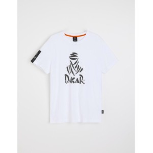 Koszulka DIVERSE PROMOCJA EXTREME TEAM - DAKAR RALLY, biała, rozmiar XL