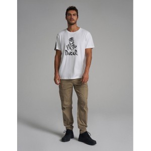 Koszulka DIVERSE PROMOCJA EXTREME TEAM - DAKAR RALLY, biała, rozmiar XL