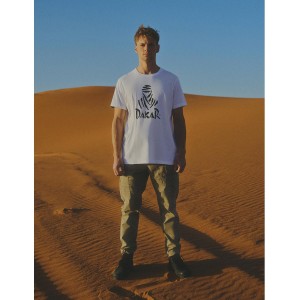 Koszulka DIVERSE PROMOCJA EXTREME TEAM - DAKAR RALLY, biała, rozmiar XL