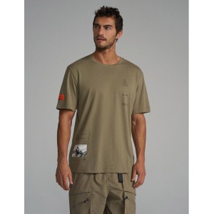 Koszulka DIVERSE PROMOCJA EXTREME TEAM - DAKAR RALLY w kolorze jasny khaki rozmiar L