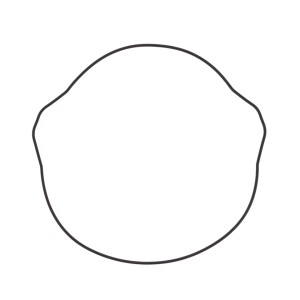 Uszczelka pokrywy sprzęgła Honda XR 400R(XR400) 96-04, TRX 400EX '99-13 - Winderosa (Vertex) - Zewnętrzna