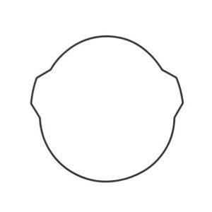 WINDEROSA (VERTEX) USZCZELKA POKRYWY SPRZĘGŁA KTM SX 65 09-19, SXS 65 13-14, XC 65 09, HUSQVARNA TC 65 18-19