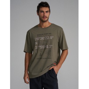 Kup DIVERSE PROMOCJA EXTREME TEAM - DAKAR RALLY KOSZULKĘ (T-SHIRT) DKR OV 0924 KHAKI ROZMIAR M