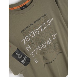 Koszulka DIVERSE PROMOCJA EXTREME TEAM - DAKAR RALLY KHAKI XL