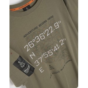 Koszulka DIVERSE PROMOCJA EXTREME TEAM - DAKAR RALLY khaki rozmiar XXL