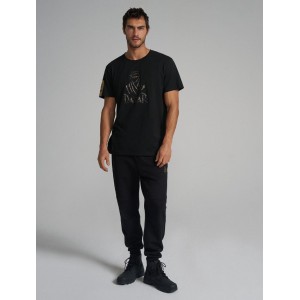 DIVERSE PROMOCJA EXTREME TEAM - DAKAR RALLY KOSZULKA (T-SHIRT) DKR VIP CR 2 KOLOR CZARNY ROZMIAR L