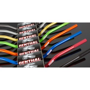 Renthal Kierownica 1,1/8 cala (28,6mm) MX Fatbar Handlebar Pomarańczowa KTM High Padded