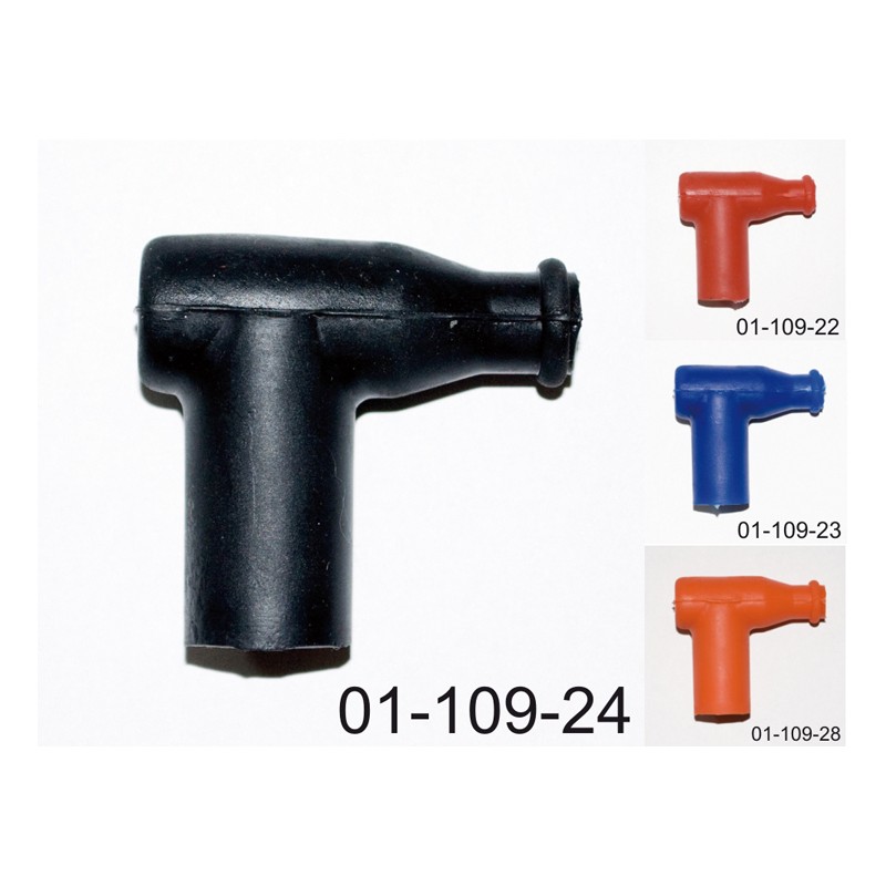 Psychic fajka na świecę kątowa kolor czarny (NGK TB05)