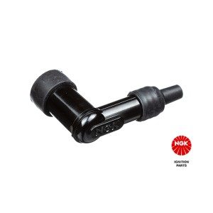 NGK Fajka na świecę ebonitowa kątowa (90) z nakrętką kolor czarny (nr 8302)