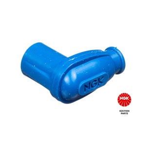 NGK Fajka na świecę (nr 8308) silikonowa, kolor niebieski