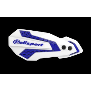 Osłony rąk POLISPORT MX FLOW do Yamahy YZ/YZF/WR '08-22' - biało niebieskie