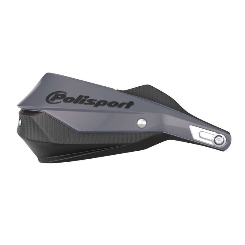 Osłony rąk POLISPORT Trail Blazer - zestaw montażowy 22/28 szaro czarny