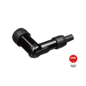 NGK Fajka na świecę (nr 8309) ebonitowa kątowa (90) kolor czarny