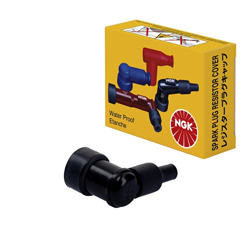 NGK Fajka na świecę (nr 8327) kątowa 90 stopni kolor czarny