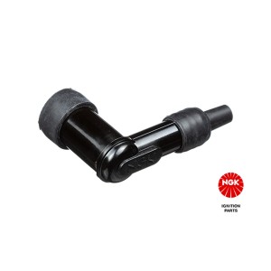 NGK Fajka na świecę ebonitowa kątowa (90) kolor czarny (nr 8330)