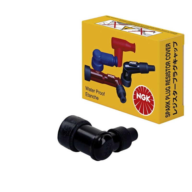 NGK Fajka na świece (nr 8334) kątowa (90) kolor czarny