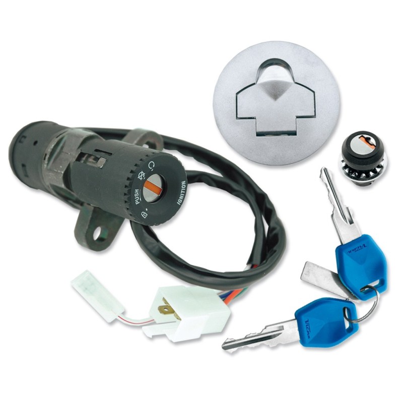 Stacyjka + komplet zamków + korek zbiornika Aprilia RS 50 99-05 (8359) - TECNIUM (VICMA)