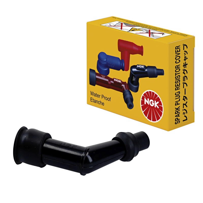 NGK Fajka na świecę (nr 8408) kątowa - czarna