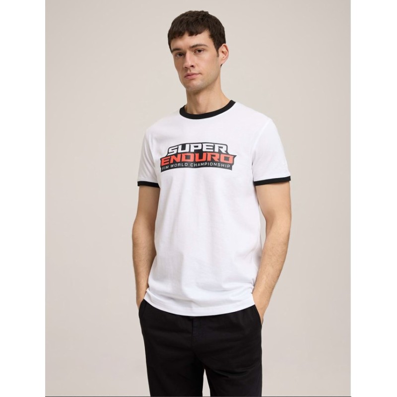 Koszulka DIVERSE PROMOCJA EXTREME TEAM ENDURO BIAŁA ROZMIAR M