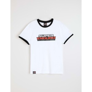 Koszulka DIVERSE PROMOCJA EXTREME TEAM ENDURO BIAŁA ROZMIAR M