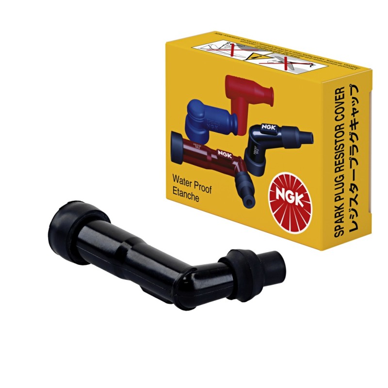 NGK Fajka na świecę (nr 8442) kolor czarny (102) - kątowa