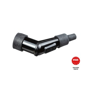 Fajka na świecę NGK (nr 8453) ebonitowa kątowa (120) kolor czarny