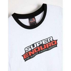 Koszulka DIVERSE PROMOCJA EXTREME TEAM ENDURO TSH 01 Biały Rozmiar XXL