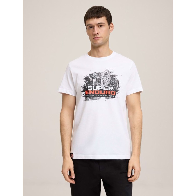 Koszulka DIVERSE PROMOCJA EXTREME TEAM ENDURO TSH 02 BIAŁA XL