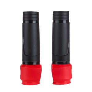 Osłona górnej części amortyzatora przód wraz z osłoną górnej półki czarno czerwona