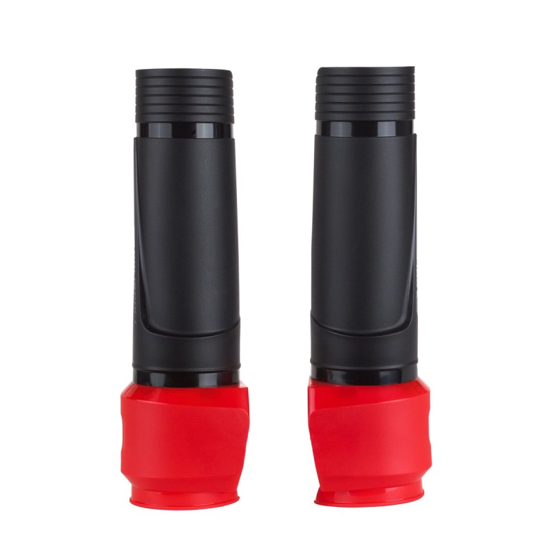 Osłona górnej części amortyzatora przód wraz z osłoną górnej półki czarno czerwona