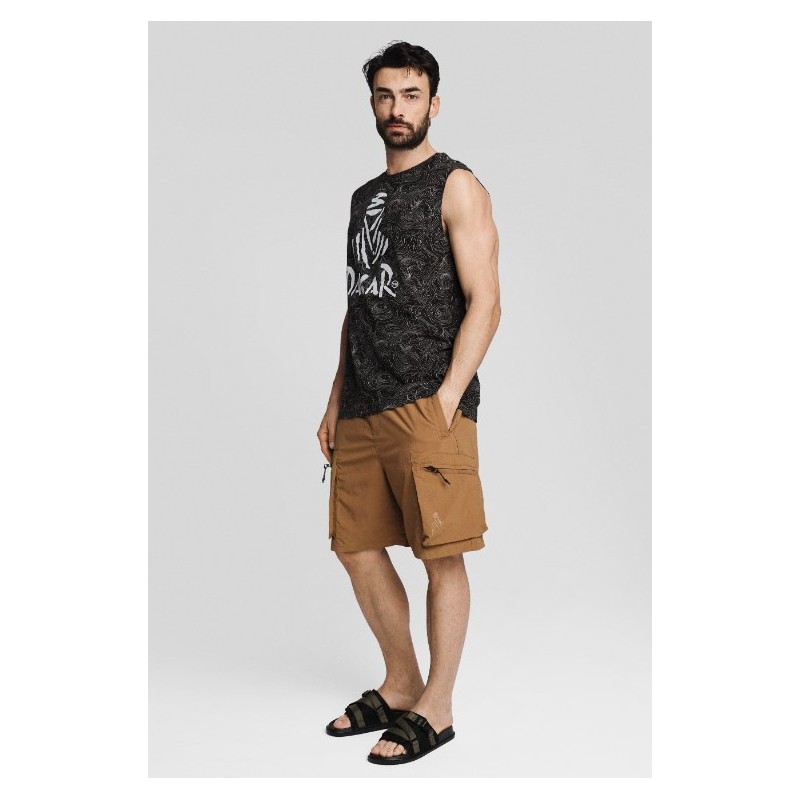 Diverse promocja spodenki DKR Bruck Cygaro kolor brązowy rozmiar L