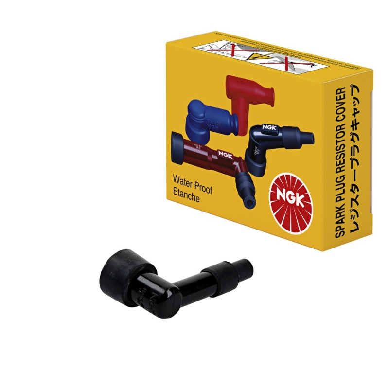 NGK Fajka na świecę (nr 8744) kątowa (90) kolor czarny do Polaris 250/300/400/425/500