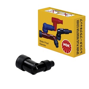 NGK Fajka na świecę (Nr 8760) kątowa (90) kolor czarny