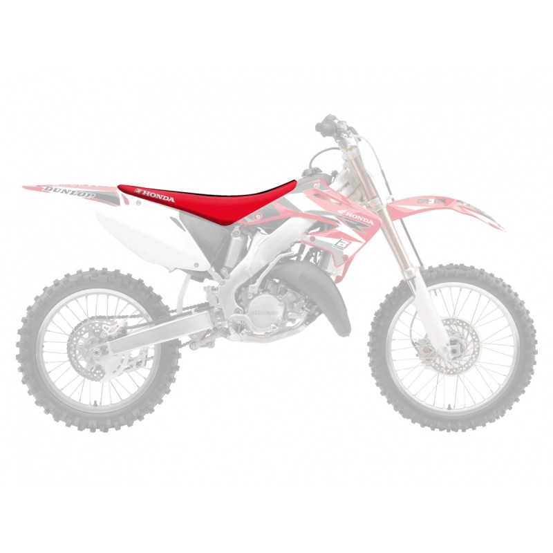 BLACKBIRD SIEDZENIE KOMPLETNE HONDA CR 125/250 '02-'07; CRF 450R '02-'04 STANDARD DOUBLE GRIP 3 KOLOR CZERWONY
