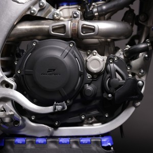 Polisport Zestaw Osłona Pokrywy (Dekla) Alternatora oraz Osłona Pokrywy Sprzęgła Pompy Wody Yamaha YZ 450F '23-'25; WR 450F