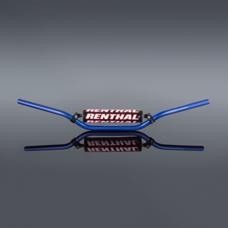 Renthal kierownica 7/8 cala (22mm) niebieska z gąbką - Windham Padded