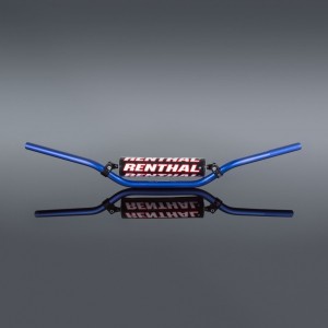 Kierownica Renthal 7/8 cala niebieska z gąbką do motocykla