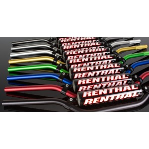 Kierownica Renthal 7/8 cala MX Handlebar Silver/Grey z Gąbką