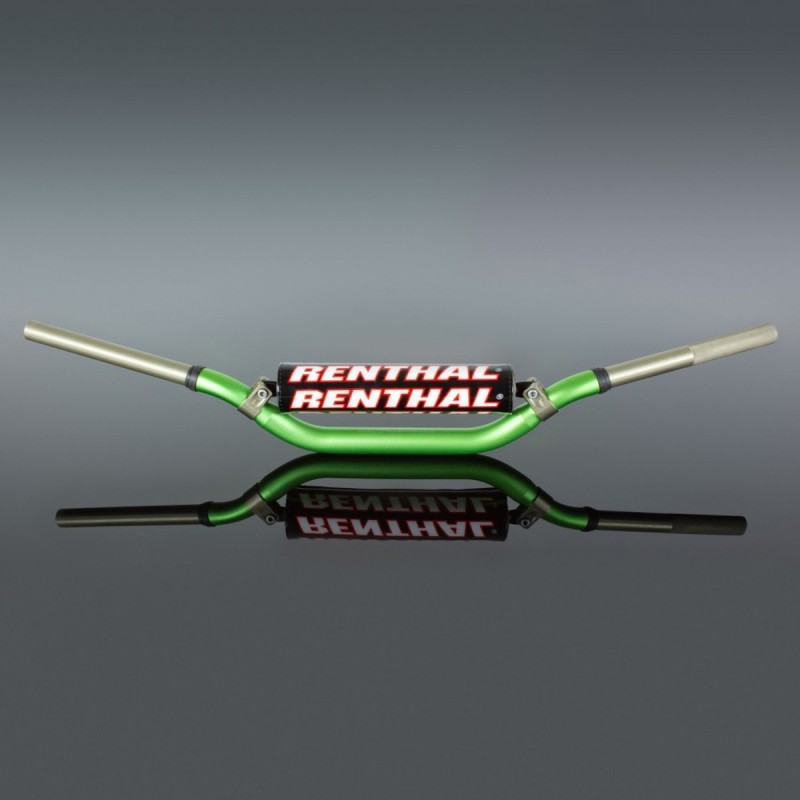 Kierownica Renthal 1,1/8 cala MX Twinwall 996 Zielona z Gąbką