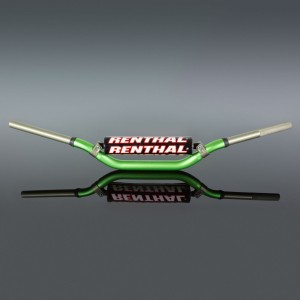 Renthal Kierownica 1,1/8 cala (28,6mm) MX Twinwall 998 Handlebar Green Reed / Windham Padded