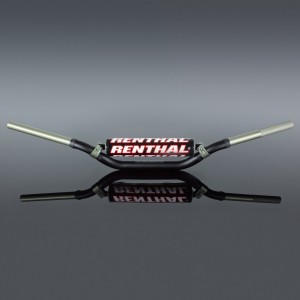 Kierownica Renthal 1,1/8 cala (28,6mm) MX Twinwall 999 Handlebar Black McGrath / Short Padded