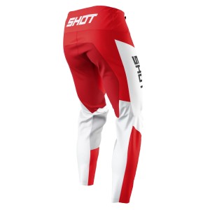 Wyprzedaż Spodnie Moto Contact Chase Red - Rozmiar 38