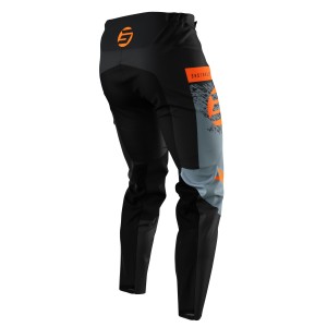 Wyprzedaż spodnie moto Shot Racing Contact Roll Orange czarny/szary/pomarańczowy rozmiar 30